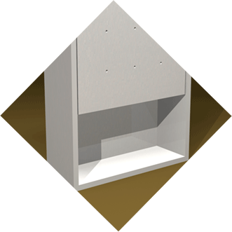 Arm&aacute;rio de parede