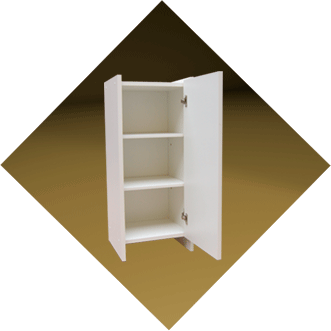 Arm&aacute;rio para cozinha 3 prateleiras