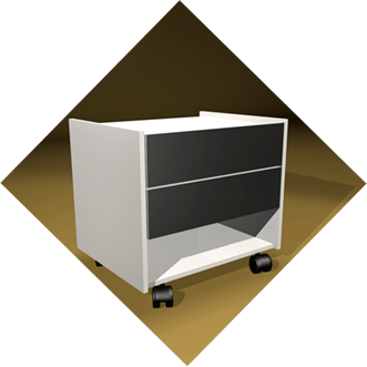 Arm&aacute;rio com prateleiras regul&aacute;veis